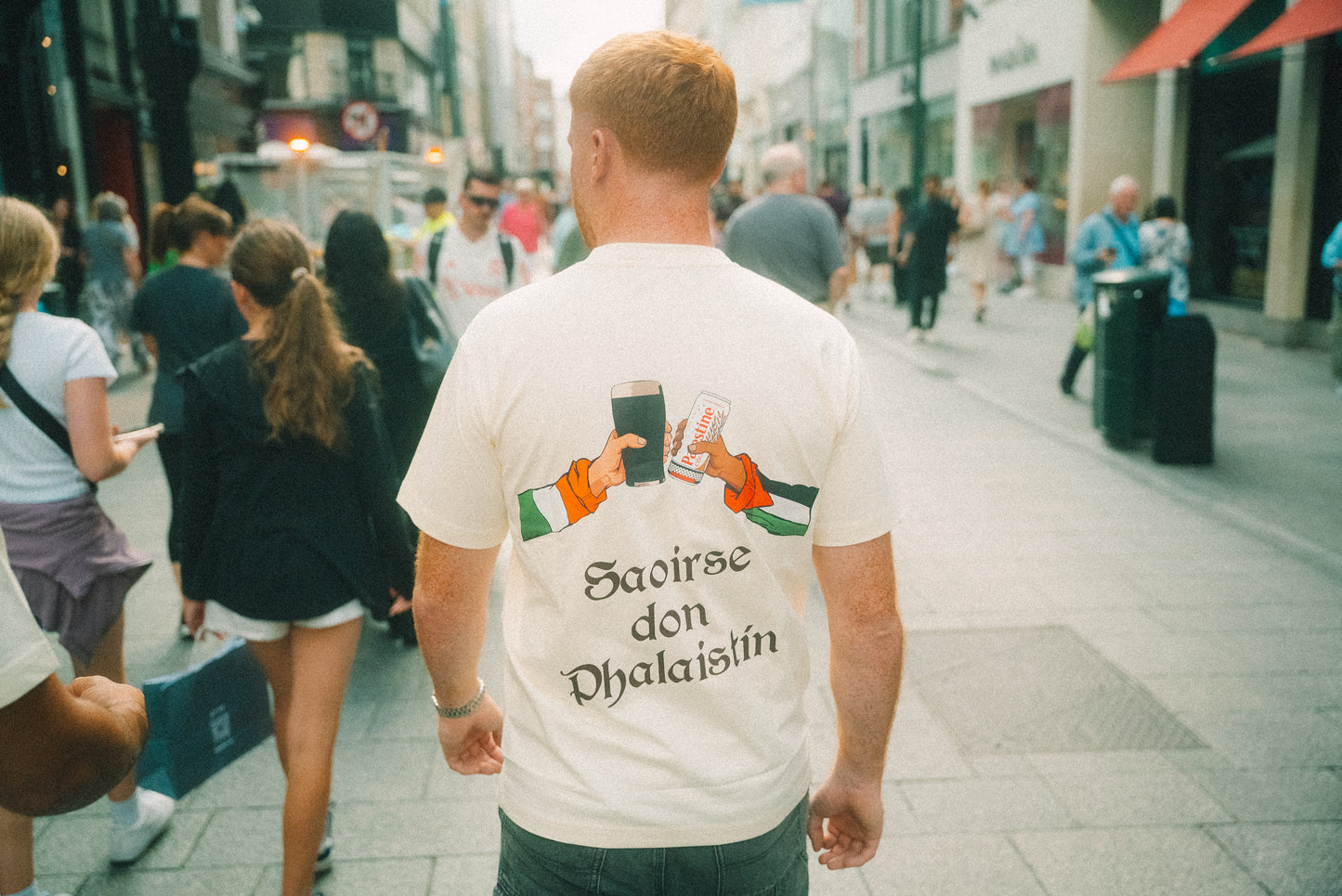Saoirse don Phalaistín Chairty Tee
